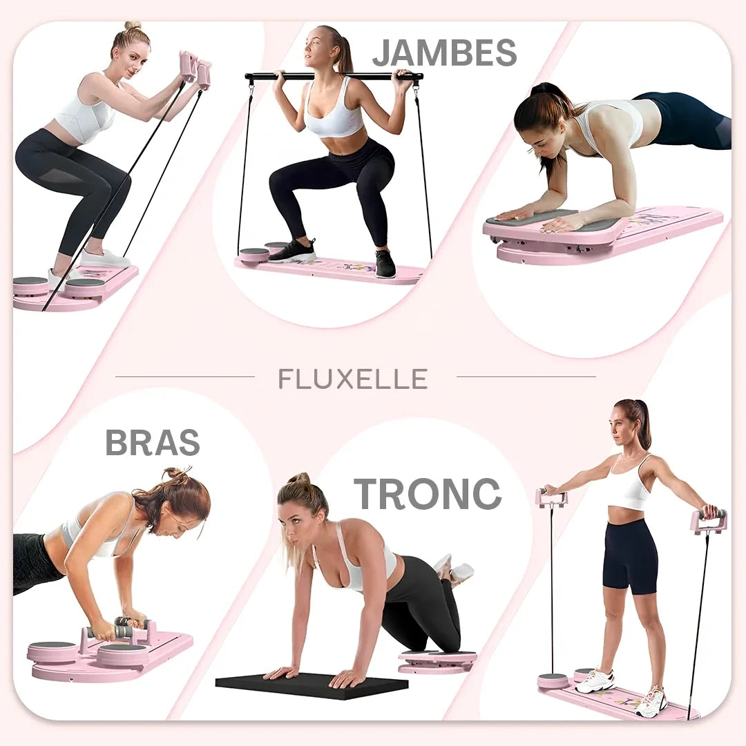 Réformeur de pilates Multifonctionnel™ - Kit complet d'entraînement