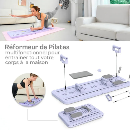 Réformeur de pilates Multifonctionnel™ - Kit complet d'entraînement